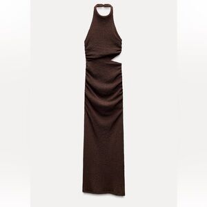 Textured Cut Out Dress